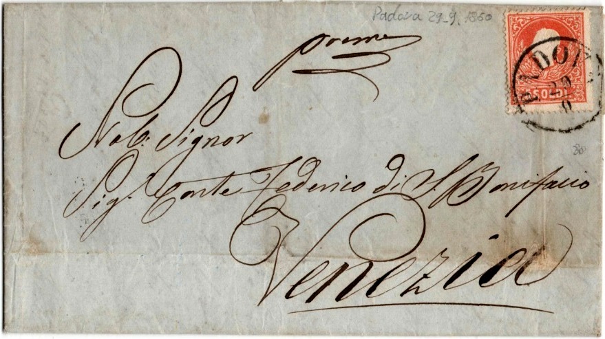 Franz Joseph I 5s red II Type on cover β Front