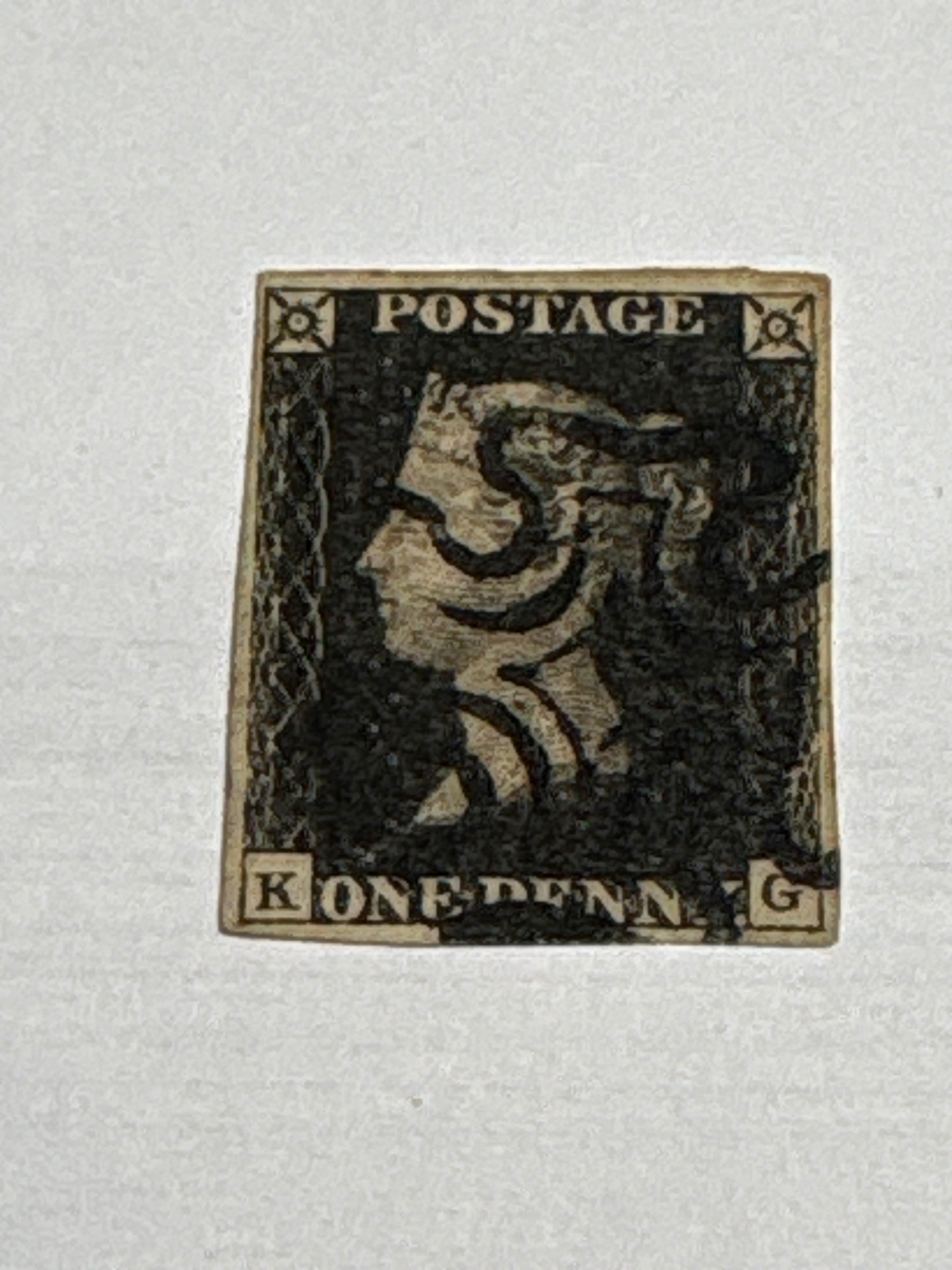 Penny Black 1p black — Front